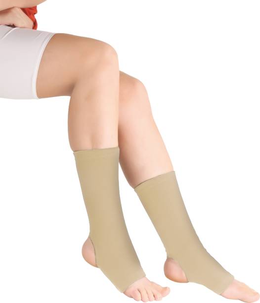FLAMINGO Enhanced Ankle Support with Anklet-Uniform Compression, Breathable Design Ankle Support
