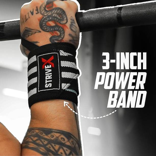 Strivex Professional Wrap Band ,Strap For Gym and Fitness Wrist Support