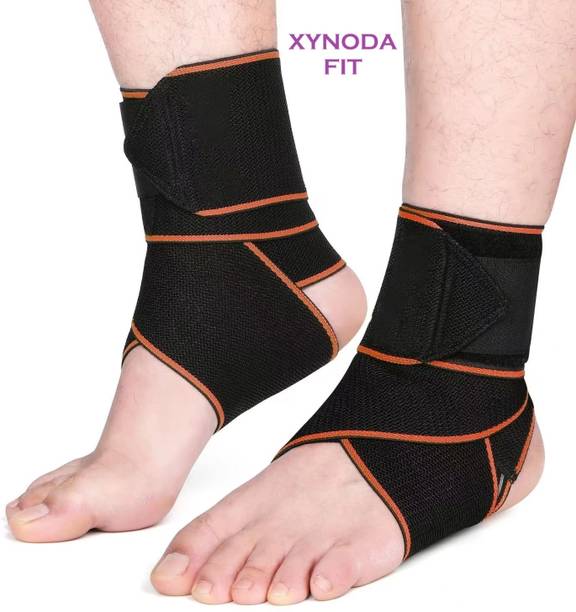 XYNODA High Compression Adjustable Ankle Binder For Sports & Pain Relief Supporter