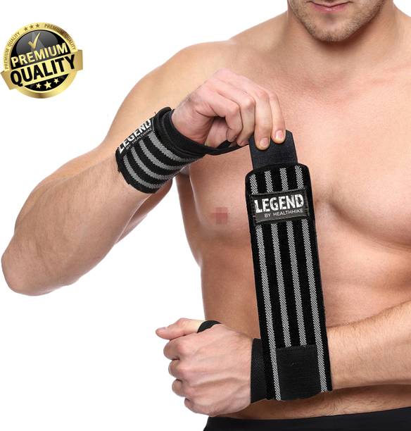HealthHike Wrist Supporter for Gym with Thumb Loop, Wrist Band for Gym, Wrist Wrap for Gym Wrist Support