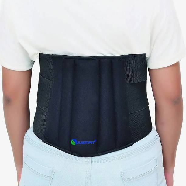 JUSTIFIT Back Pain Lumbar Sacral Waist Belt Men & Women Lower support spinal brace belt Back / Lumbar Support