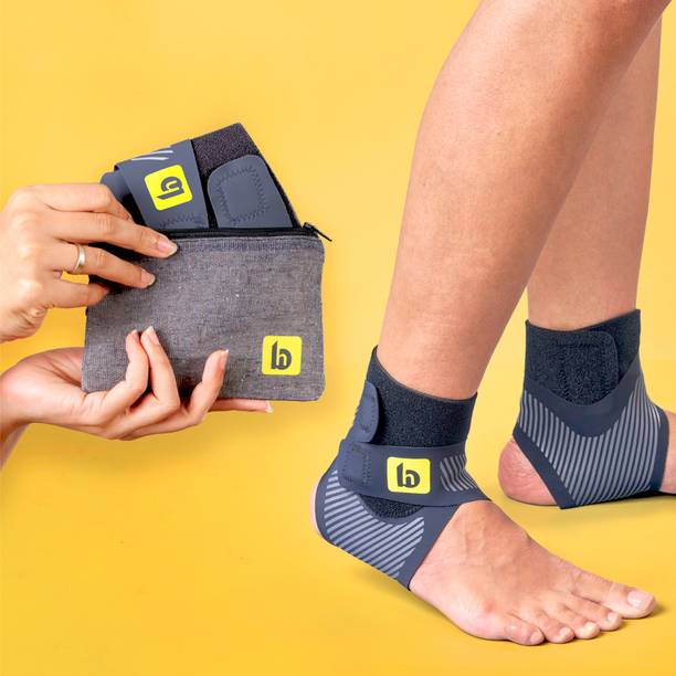 betterhood Ankle Binder, ZeroBulk Design for Sports & Injury Recovery, M Pack of 2 Ankle Support