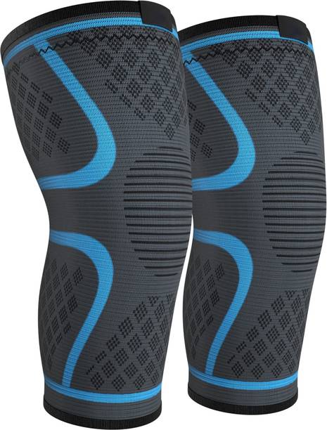 Manogyam Knee Support Cap Knee Braces for Running, Gym, Fitness, Knee Pain Women & Men-M Knee Support