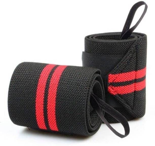 SUVIKSHA Wrist Support with Thumb Loop Strap Wrist Band for Men Gym Wrist Supporter Fitness Band