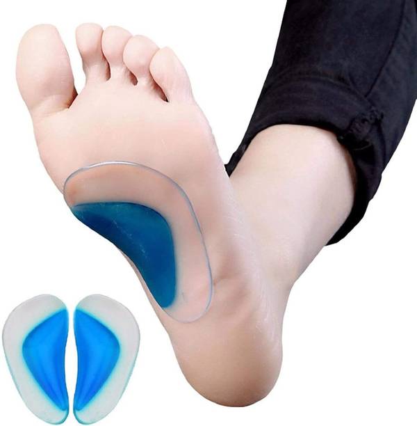Nucarture Arch Support Insoles Flat Foot Correction orthopedic Silicone gel insoles 1 pair Insole