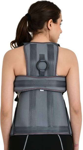 Orthowala Dorso Lumbar Spinal Brace Taylor Brace Black Small (70 Cm - 80 Cm) Back / Lumbar Support