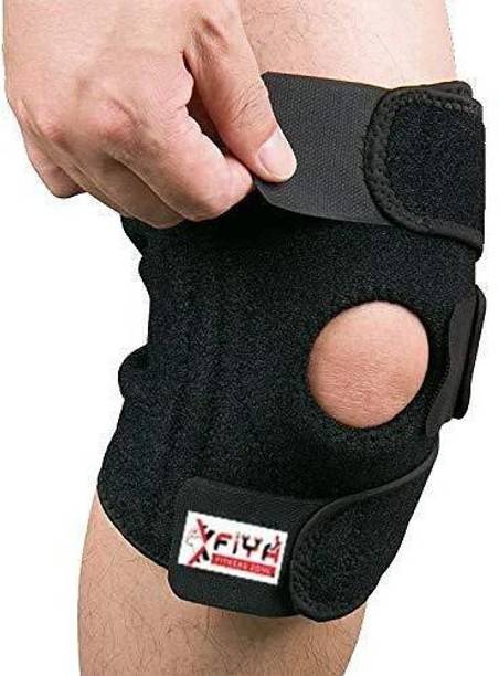 FIYA FITNESS ZONE Knee Cap Support Brace for Knee Pain, Gym, Sports, Running (Pack of 1) Knee Support