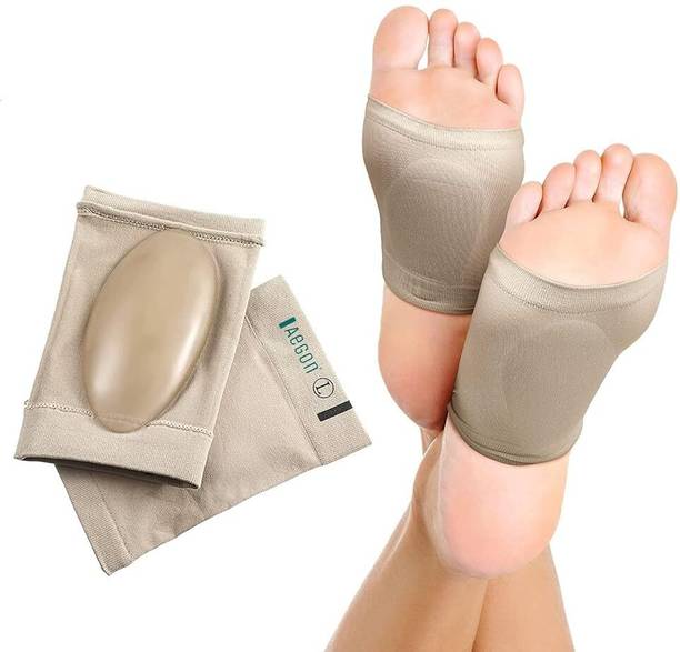 KAVISHA Arch Support for Men,Women Medial Arch Support Sleeve with Cushion for Flat Feet Foot Support