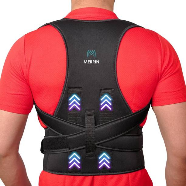 Merrin Pain Relief Belt for Men and Women with shoulder back support Posture Corrector Back / Lumbar Support