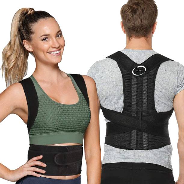 VKOSFIT Posture Belt For Back & Shoulder, Back Straightener Belt For Spine & Body Back / Lumbar Support