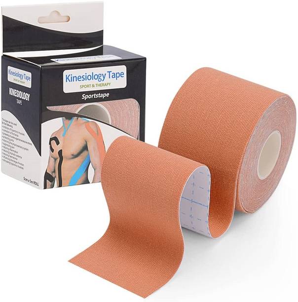 एडोनिक्स Kinesiology Tape for Physical Therapy Sports Athletes – Latex Free Elastic नी, काफ और थाई सपोर्ट