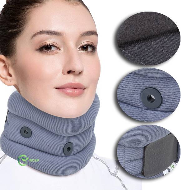 RCSP Soft cervical collar for neck pain neck support for pain relief men and women M Neck Support