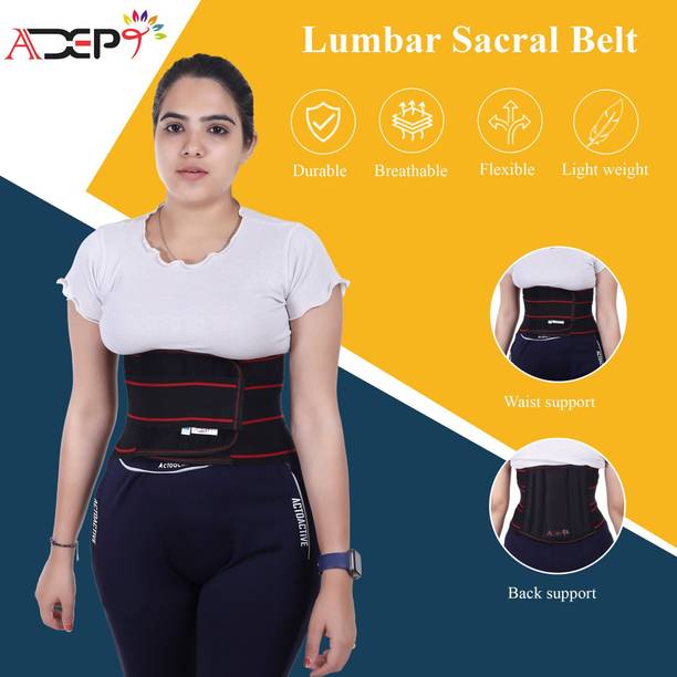 Mulkraj Creation MP-P Belt for Back PaiP Relief Back Support Back / Support-140 Posture Corrector