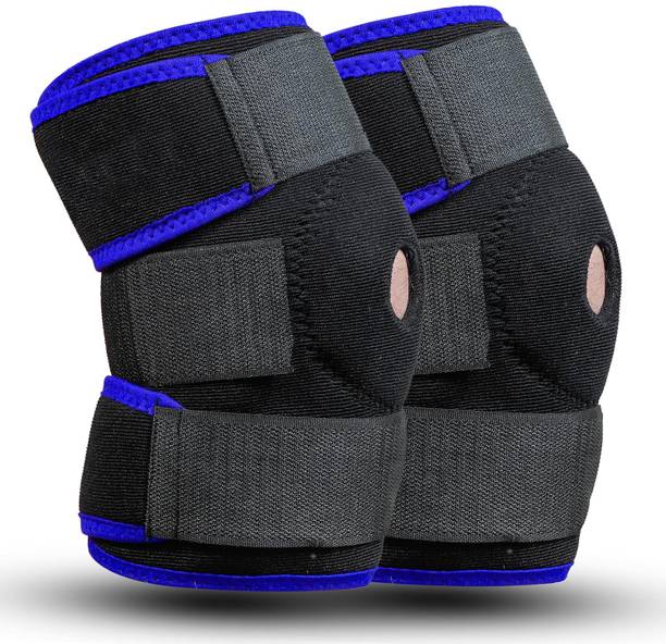 HouseOfCommon Adjustable Knee Support Open Patella for Men and Women Knee cap brace|Knee Guard Knee Support