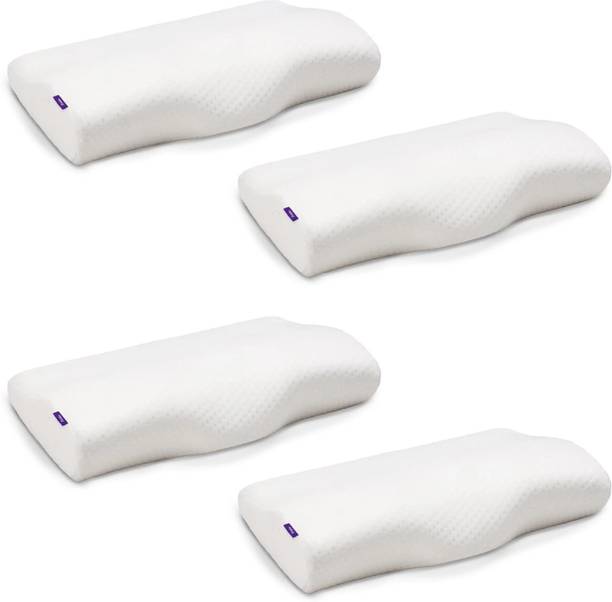 फ्रिडो Ultimate Contour Cervical Neck Pillow for Pain Relief Sleep, Pack of 4 सर्विकल पिलो