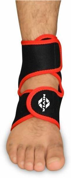 NIVIA Ankle Support with Adjustable Velcro For Men & Women, (Free Size) Ankle Support