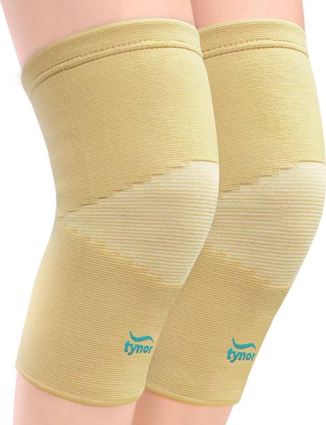 TYNOR Knee Cap, Beige, Large, 1 Pair Knee Support