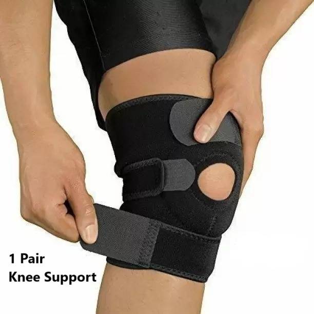 Mulkraj Ortho Knee Support(Men and Women) (Black)-61 Knee Support