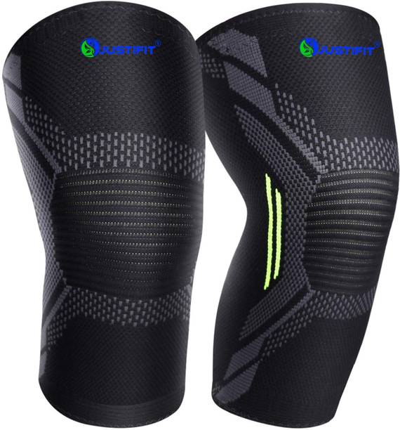 JUSTIFIT Running Knee Cap Support Men Women (size XL) 1 pair Knee Support