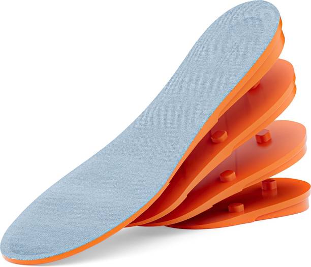 FOVERA Height Increasing Gel Insoles for Men & Women - With 4 Level of Height Elevation हील सपोर्ट