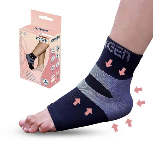 Sorgen Nylon Ankle Protector For Plantar Fasciitis, Compression for Heel Pain Relief Ankle Support