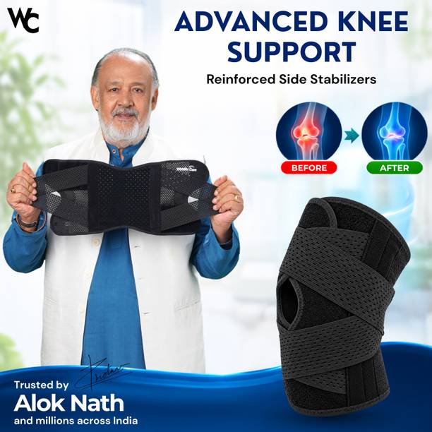 Wonder Care Adjustable Knee Brace Wrap – Pain Relief for Sports, Arthritis, Men & Women Knee Support