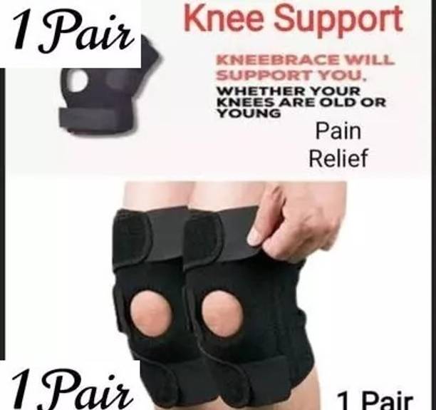 trendy store Knee Support(Men and Women) (Black)-125 Knee Support