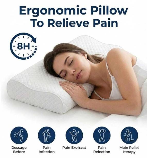 Kartona Orthopaedic Cervical Pillow - Ergonomic Pillow to Relieve Pain Cervical Pillow