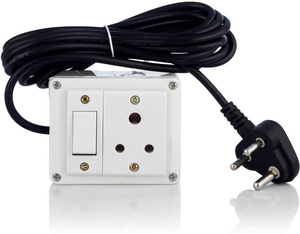 JELECTRICALS Extension Board of 1 Socket and 1 Switch 1  Socket Extension Boards