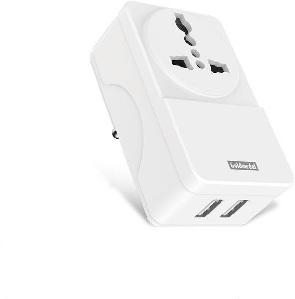 Goldmedal Zesto Travel Adaptor 1  Socket Extension Boards