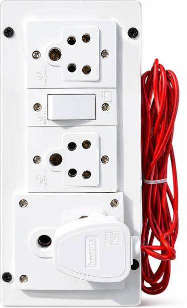 mir electrioic store PRETIKA EXTENSION BOARD 2400W 3 SOCKET 2 METER WIRE 2 YEAR WARRANTY 3  Socket Extension Boards