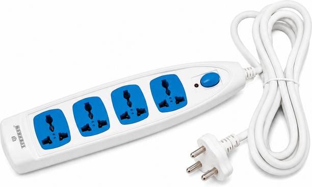 HD ONLINE HUB Extension Board, Led Indicator Switches Cord 3 Meter 4 Socket Exte