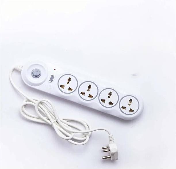 VNG 4-Socket Surge Protector Power with Heavy-duty cord 4  Socket Extension Boards