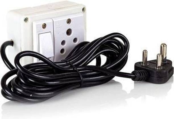 Maneesh Electronics 2 Way Board With Anchor Socket and Anchor Switch 1 Switch 1 Socket Extension Boards