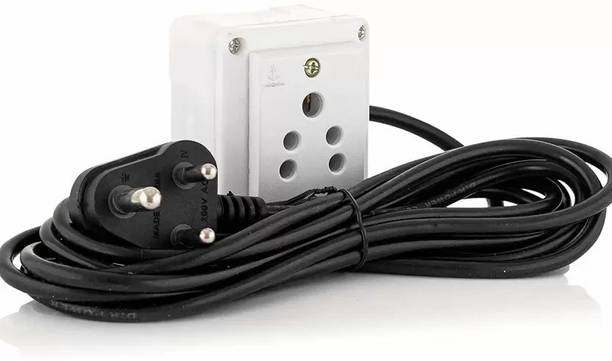 Cordnet Extension Board of 1 Socket 1  Socket Extension Boards