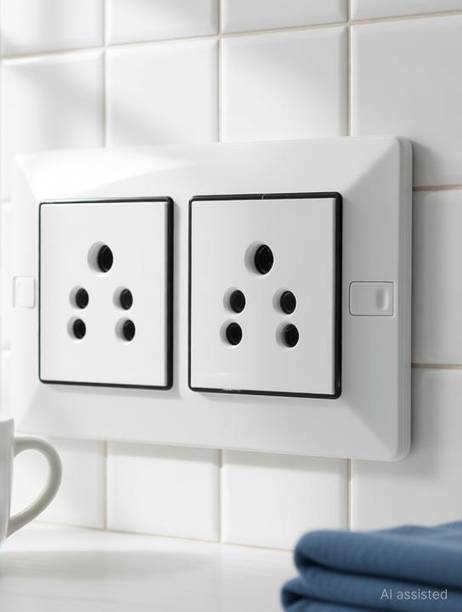 JELECTRICALS Two Sockets Modular Extension board Extension board 2 Socket Extension Boards