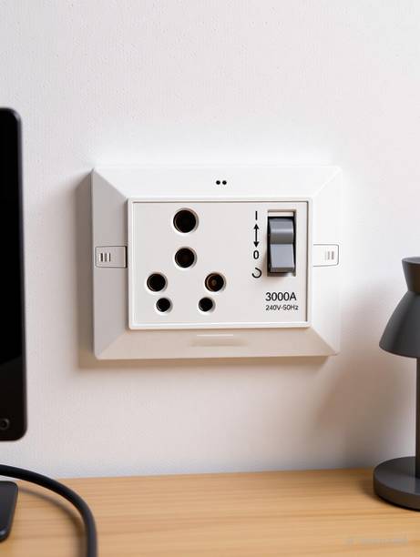 HexaGear High Load MCB Power Board with Ceramic Socket for Home Safety, 1 Socket Extension Boards