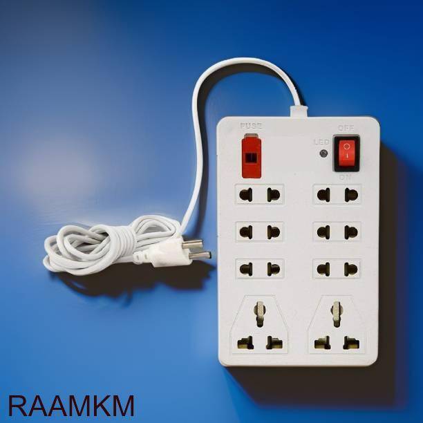 RAAMKM OG_M_988_8 Plug Point Extension Boards 8 Socket Extension Boards 8  Socket Extension Boards