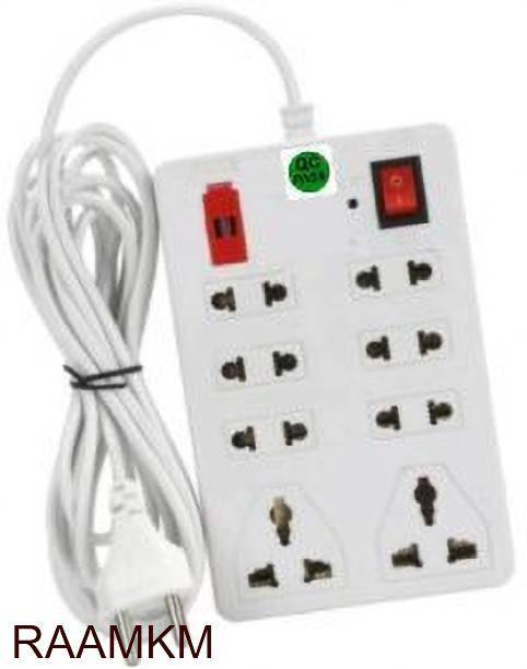 RAAMKM CDL_M_992_Power Surge Protector Electric Board Multi Shoket 8 Socket 8  Socket Extension Boards