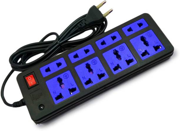 Sanhan ELECTRIC BOARD EXTENSION CORD POWER STRIP MULTI PLUG 10 socket 3 m 8  Socket Extension Boards