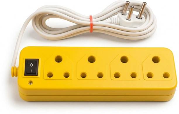 ELECTRO HUBB EXTENTION CORD 4 SOCKET 4  Socket Extension Boards