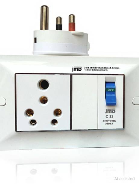 jmD Gold 32/A ISI-Mark Heavy Duty Mcb AC Box | Durable Solution For Home & Offic