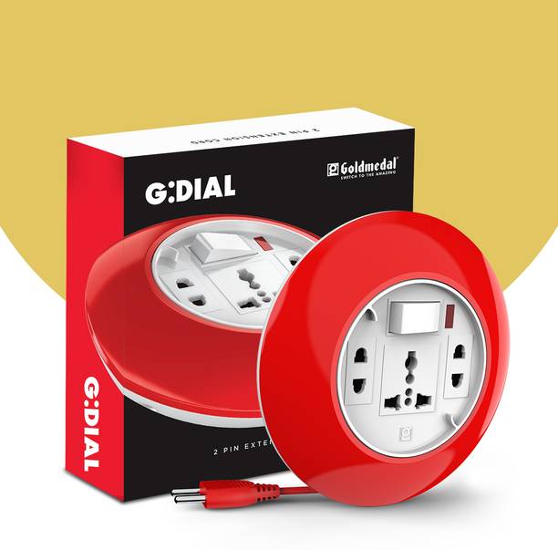 Goldmedal G-Dial 2 Pin 3  Socket Extension Boards