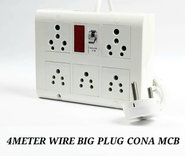 BAHUL Modular extenstion board with CONA MCB 5  Socket Extension Boards