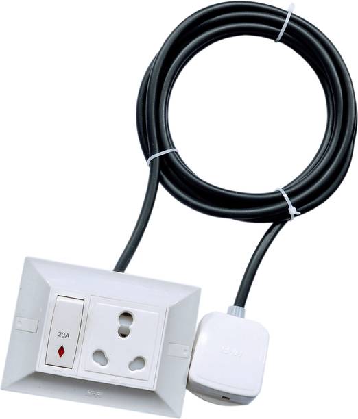 HI-FI Inba Innovation 16A Heavy 3 Pin Top 20A 1 Switch 1  Socket Extension Boards