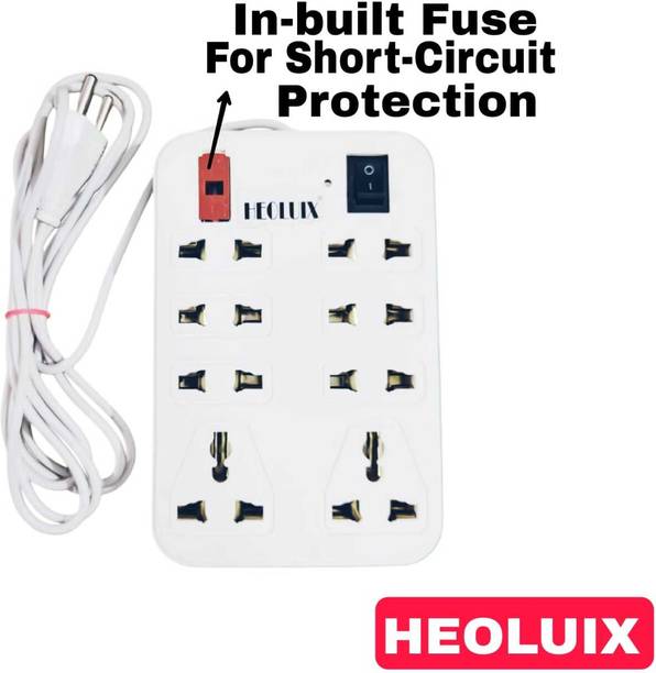 heoluix 6 ampere multi plug 8  Socket Extension Boards