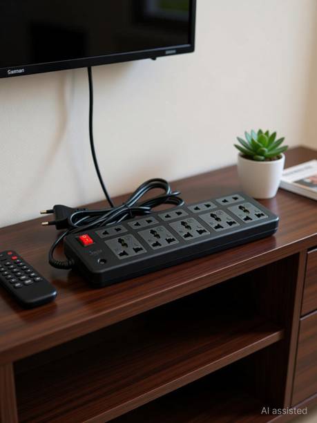 Sanhan ELECTRIC BOARD EXTENSION CORD POWER STRIP MULTI PLUG 10 socket 3m 10 Socket Extension Boards