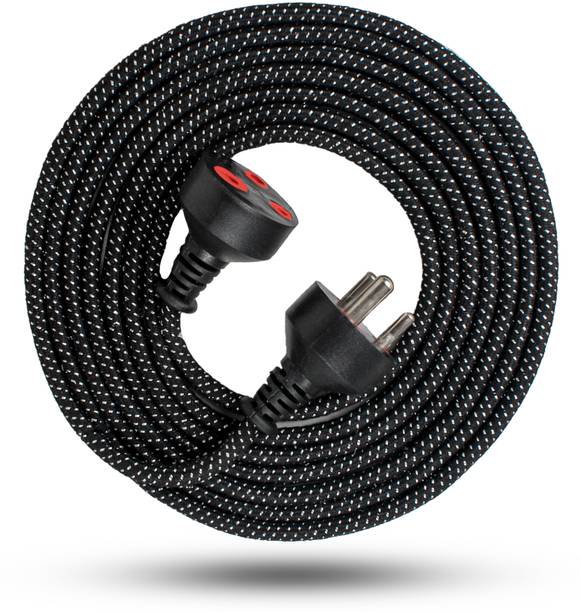 Flipkart SmartBuy Super GEC Male Female Extension Cord | 3 Pin Top with 3.5 Meter Wire | 1  Socket Extension Boards
