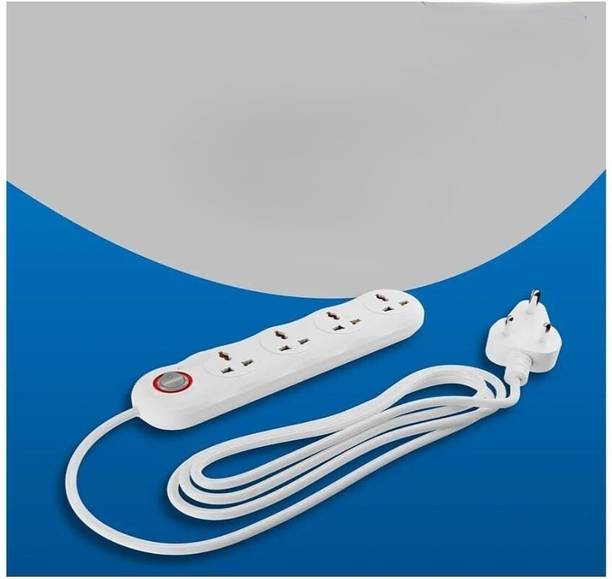 VNG 4-Socket Surge Protector Power with Heavy-duty cord 4  Socket Extension Boards