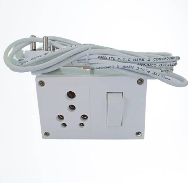 arient the Multi-Purpose 6 Pin Plug Extension Board with Individual Switch Button 1  Socket Extension Boards